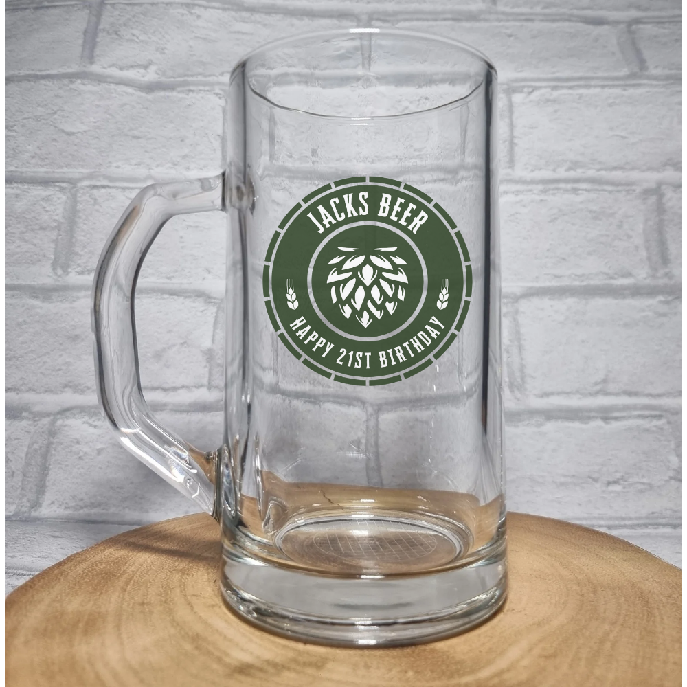 Personalised Beer Glass – The Perfect Birthday Gift for Beer Lovers