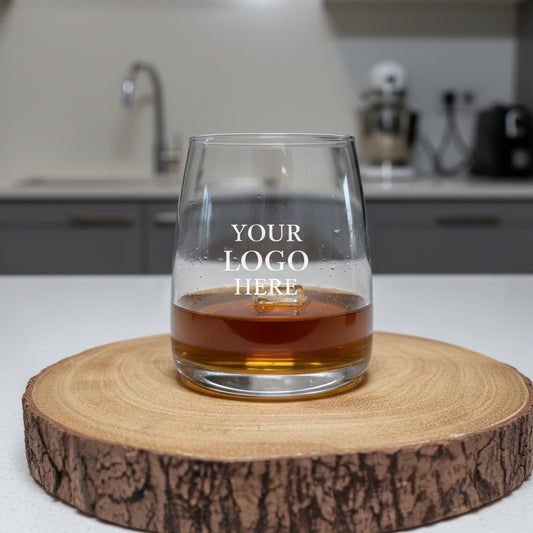 Unique Personalised Whiskey / Rum Glass Tumbler
