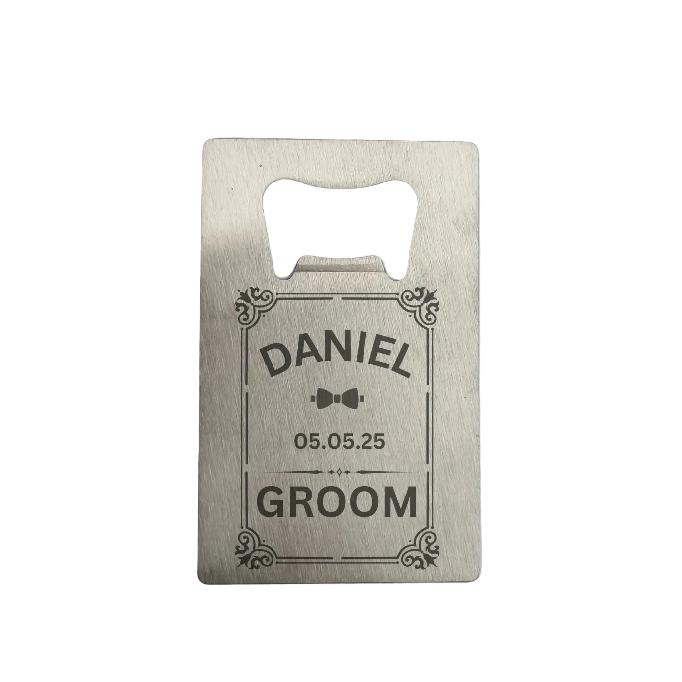 Groomsmen Gifts, Personalised Bottle Opener, Custom Bar Blade, Bespoke , Unique Wedding Favors, Best Man Gift, Father of The Bride Gift, Barware
