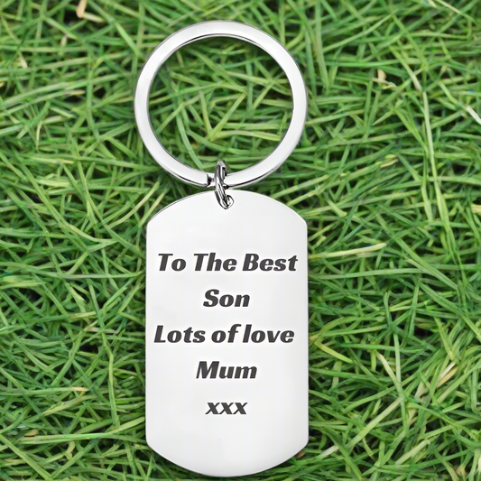 Personalised Engraved Horse Racing Grand National Keyring / Keychain - Perfect Gift Idea FirstGlassDesigns