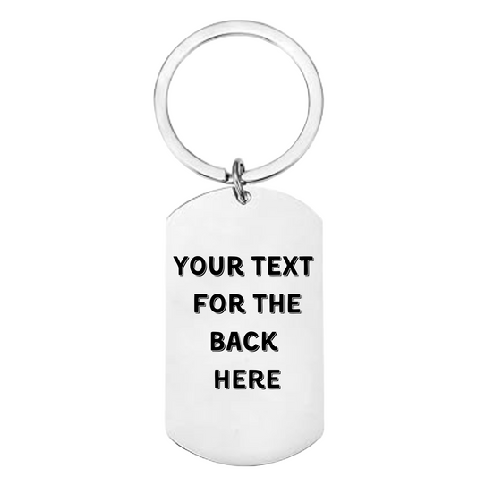 Couples Park Run Running Keyring | Personalised Gift for Runner Couples UK FirstGlassDesigns