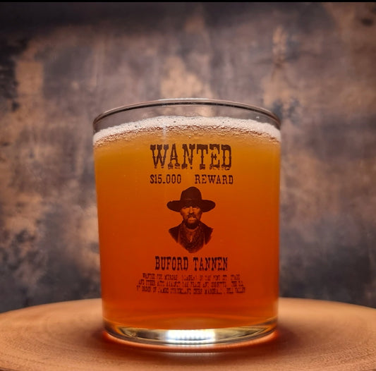 Back to the Future - Biff 'Mad Dog' Tannon Whiskey Glass