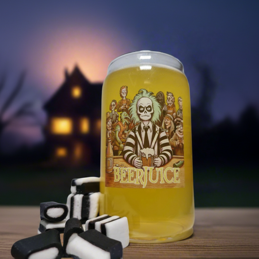 Beerjuice "Bettlejuice Inspired Beer Glass FirstGlassDesigns