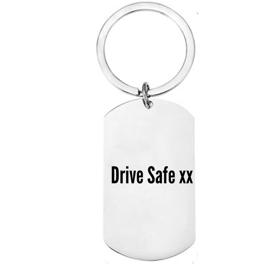 Driving Test Pass Keyring | Personalised Congratulations Gift UK FirstGlassDesigns