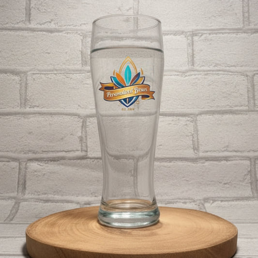 Personalised 50cl Pilsner Glasses Collection – Custom Printed & Engraved Pilsner Glassware