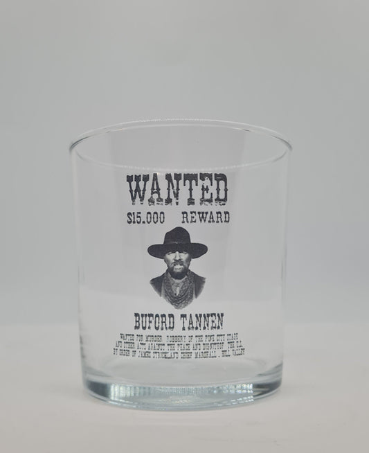 Back to the Future - Biff 'Mad Dog' Tannon Whiskey Glass FirstGlassDesigns
