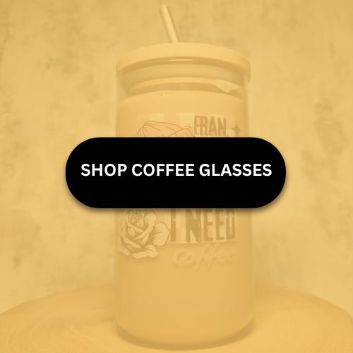 Personalised Coffee Glasses / Mugs