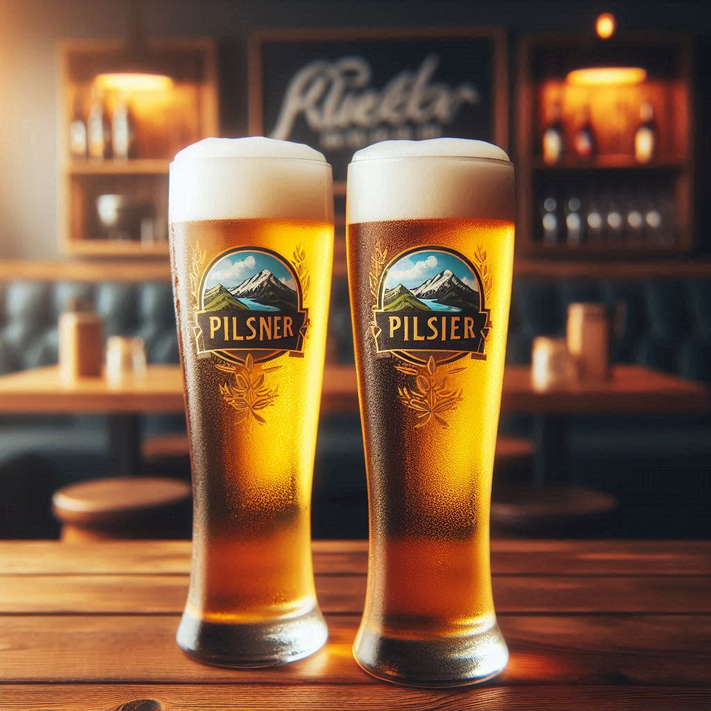 Personalised Pilsner Glassware