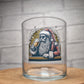 Jolly Hopster: Santa's Crafty Christmas Brew Glass"