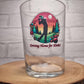 Fairway to Festivity: 'Driving Home for Xmas' Golfing Beer Glass
