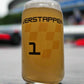 Verstappen F1 Racing Beer Glass - Custom Printed Glassware