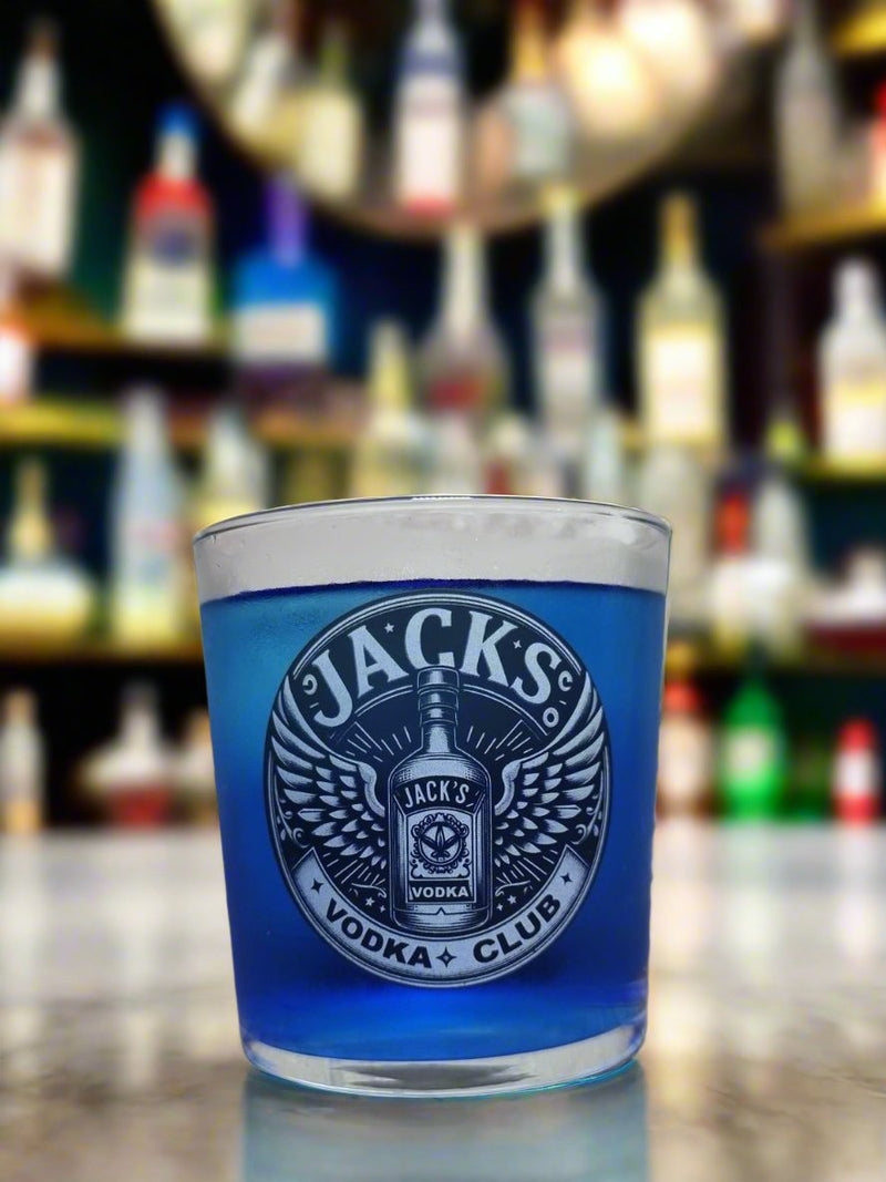 Personalised Vodka Tumbler for Vodka Lovers First Glass Designs