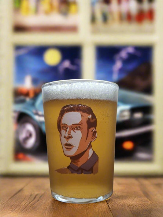 Back to the Future "I'm Your Density" George McFly Beer Glass – A Must-Have for True Fans