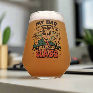 Dad Beer Glass