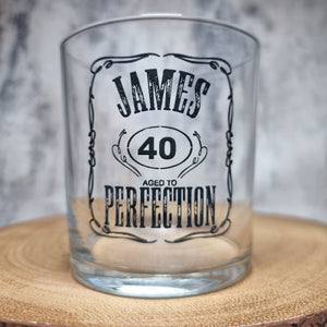 Personalised Whiskey Gift Set 18th 21st 30th 40th 50th 60th Birthday Whiskey Gift Bourbon