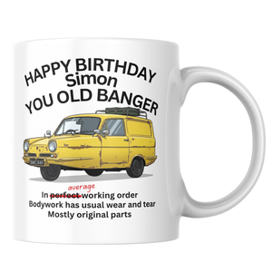 Personalised You Old Banger Birthday Mug | Funny Birthday Gift