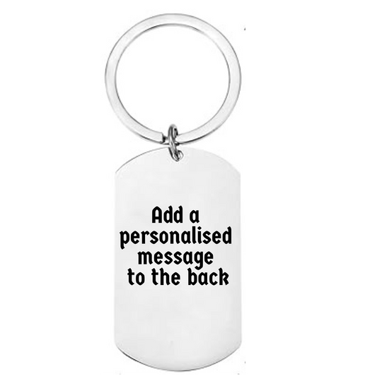 Gothic Queen Keyring – Personalised Dark Fantasy Skull Gift for Her