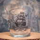 Rum Glassware, Personalised Rum Glass, 18th 21st 30th 40th 50th 60th Birthday, Boy, Men, Gift, Husband, Add Your Name, Engraved Coaster