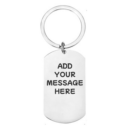 Personalised “You’re a Keeper” Stainless Steel Keyring – Goalkeeper Catching Heart Design – Custom Engraved Gift for Football Fans, Boyfriends or Girlfriends