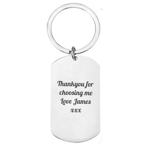 Personalised Engraved New Mum Keyring – "The Date You Became My Mummy" Keepsake Gift with Custom Date