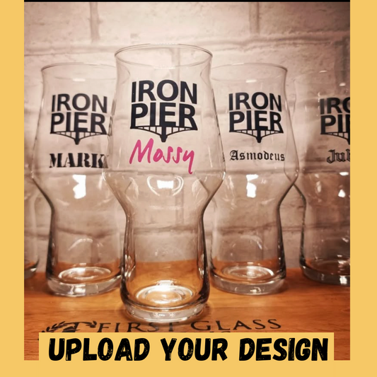 Personalised 38cl Craftmaster Glassware Collection – Custom Printed & Engraved Craft Beer Glasses
