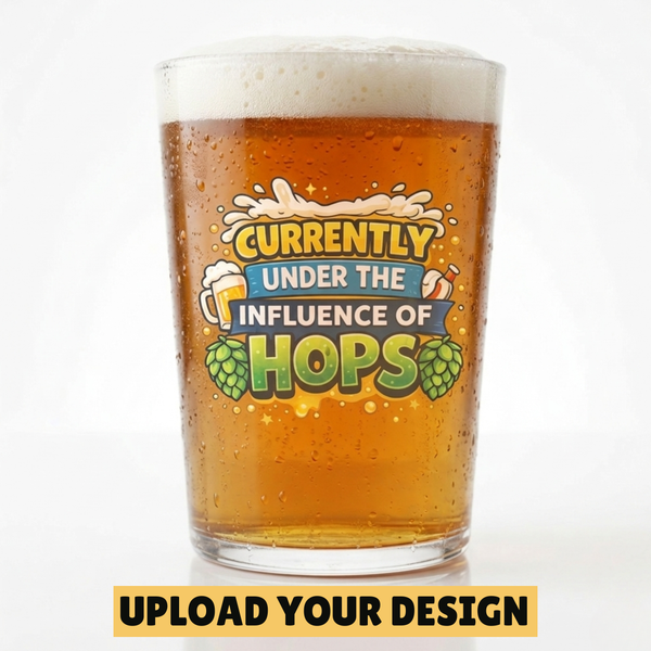 Personalised Islington 1 Pint Beer Glass - Upload Your Logo or Design