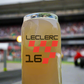 Custom Leclerc Racing Beer Glass