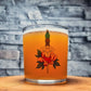 Dagger and Rose Beer Glass