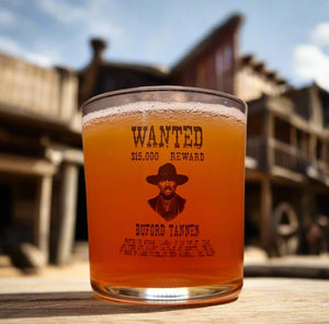 Back to the Future - Biff 'Mad Dog' Tannon Whiskey Glass First Glass Designs