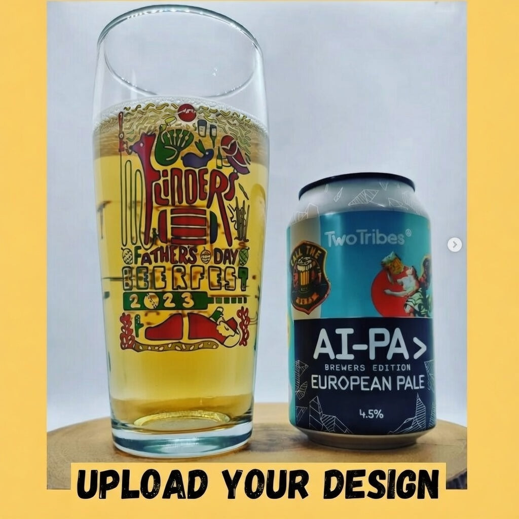 Personalised 1-Pint Jubilee Glassware Collection – Custom Printed & Engraved Pint Glasses