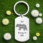 Personalised Engraved Mama Bear Keyring – "This Mama Belongs To" Custom Name Gift