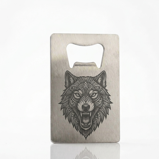 Personalised Logo Bottle Opener – Custom Gift with Your Image | Unique Bar Accessory FirstGlassDesigns