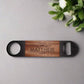 groomsmen gift bar blade custom bespoke father of the groom