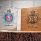 personalised police officer retirement leaving gift glass whiskey glass