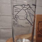 Formula 1 Circuit / Track Layout Beer Glass with Bamboo Coaster - Great Gift Idea for F1 Fan