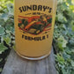 Formula 1 Pint Beer Glass, Sundays Are For Formula One, Option To Personalise, Can Glass, F1, Racing, Gift Idea for Him, Her, Dad, Boyfriend