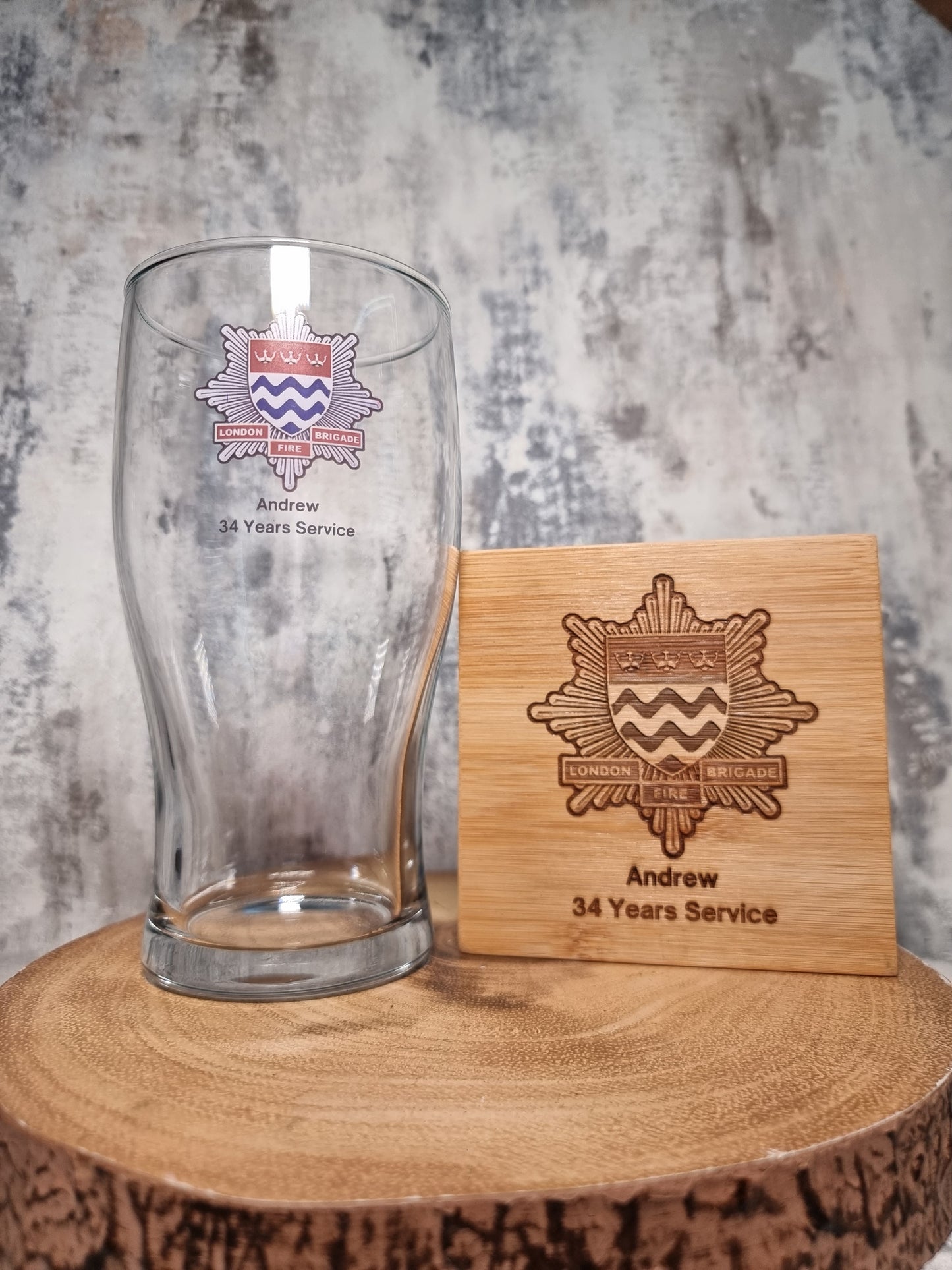 Personalised Fire Service Retirement / New starter Gift Set Idea for Firefighters 🔥