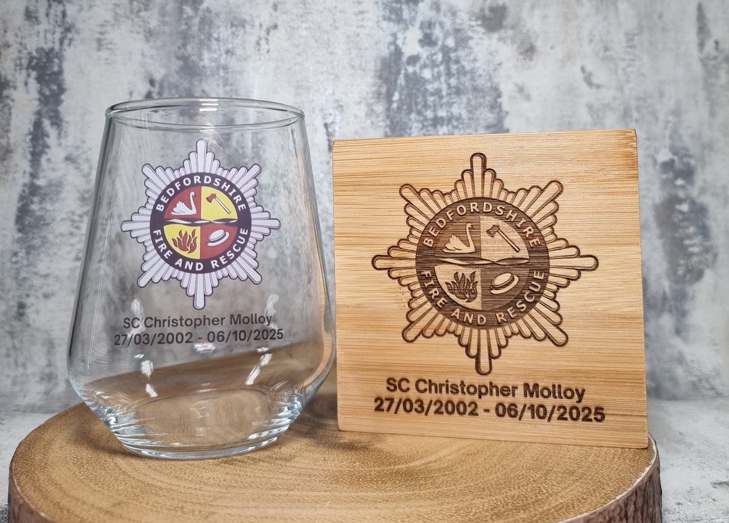 Personalised Fire Service Retirement / New starter Gift Set Idea for Firefighters 🔥