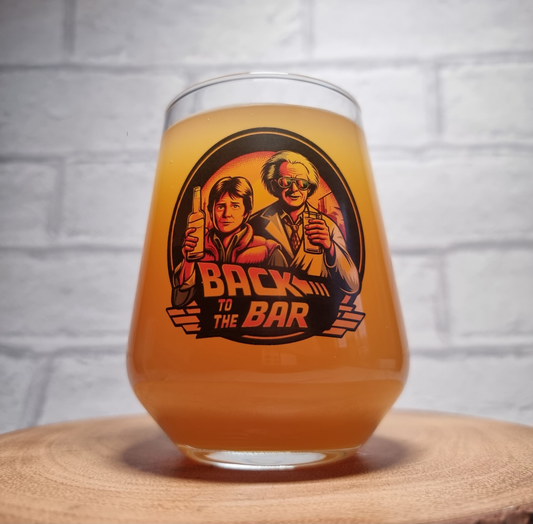 Back To The Future Inspired Gift Idea - Back To The Bar Allegra Beer Glass
