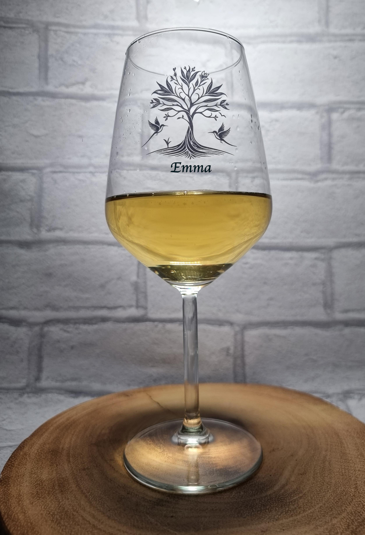 Personalised / Custom Wine Glass - Tree oF Life - Perfect Gift for Friend / Girlfriend