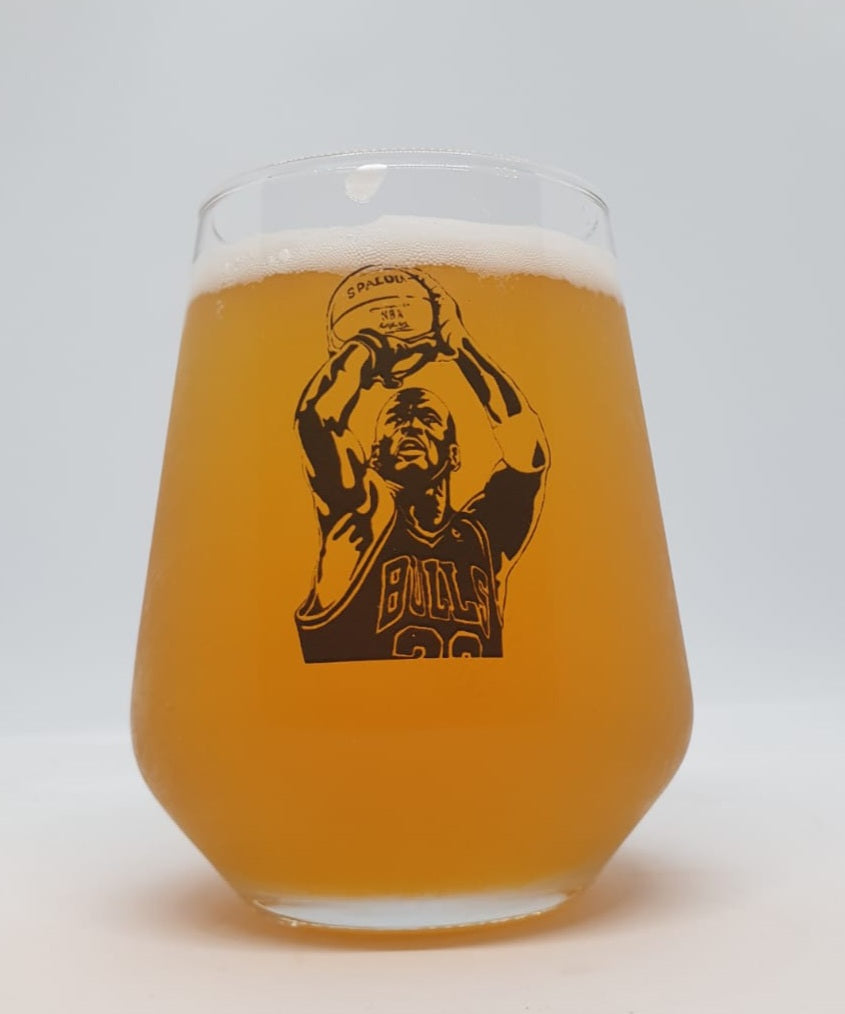 NBA Michael Jordan Inspired Allegra Beer Glass