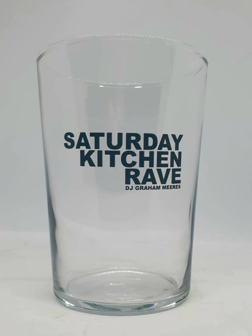 Graham Meeres - Saturday Kitchen Rave 'SKR'  Beer / Gin Glass